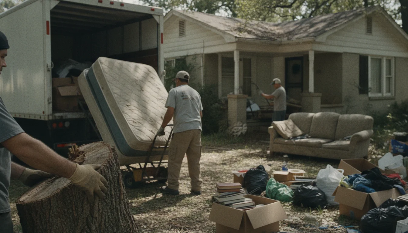 What an Estate Cleanout Service Includes in Apex